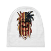 skull us flag Baby Beanies
