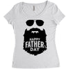 happy father's day Women's Triblend Scoop T-shirt