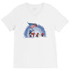 raising the flag V-Neck Tee