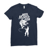 reel moms fish Ladies Fitted T-Shirt