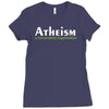atheism Ladies Fitted T-Shirt