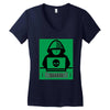hacker Women's V-Neck T-Shirt