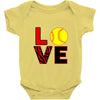 love softball Baby Onesie