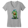 leonardo Women's V-Neck T-Shirt