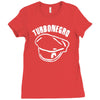 turbonegro band punk retro Ladies Fitted T-Shirt