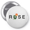 Rose Pin-back button