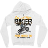 I'm A Nice Biker Grandpa So If I'm An Asshole To You You Need To Ask Y Zipper Hoodie