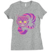 grinning like a cheshire cat 2 Ladies Fitted T-Shirt