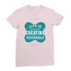 ife is creating Ladies Fitted T-Shirt
