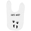 Guess What Baby Inside Pregnancy Announcement Baby Bibs