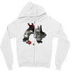 heeding the call of play time Zipper Hoodie