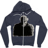 bigfoot research institute Zipper Hoodie