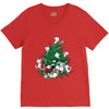 cat tree V-Neck Tee