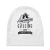 adventure calling and i must go woods ex Baby Beanies