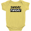 sunday funday t shirt funny jersey shore football Baby Onesie