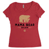 mama bear Women's Triblend Scoop T-shirt