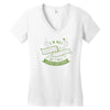 i'm not superstitious, but i am a little stitious Women's V-Neck T-Shirt