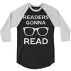 reading pun humor 3/4 Sleeve Shirt