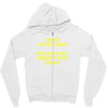 i went outside once Zipper Hoodie