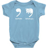 apostrophe catastrophe Baby Onesie