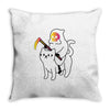 death rides Throw Pillow