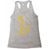 drake, ovoxo owl Racerback Tank