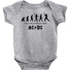 The Evolution of Rock Baby Bodysuit