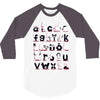 alphabeasts 3/4 Sleeve Shirt