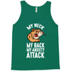 my neck my back my anxiety attack opossum guys tee Tank Top