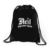 neil degrasse tyson Drawstring Bags