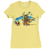 pi catch you x200 Ladies Fitted T-Shirt