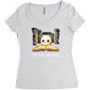 my happy place Women's Triblend Scoop T-shirt
