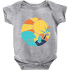beach vibes Baby Onesie