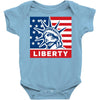 liberty statue Baby Bodysuit