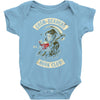 grim readers book club Baby Onesie