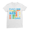 best dad Ladies Fitted T-Shirt