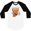 pizzaa monster 3/4 Sleeve Shirt