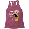 rawr means i love you Racerback Tank