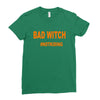 bad witch Ladies Fitted T-Shirt