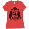I'm A System Administrator What's Your Superpower Ladies Fitted T-Shirt