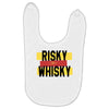 risky after whisky Baby Bibs