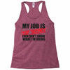 top secret Racerback Tank