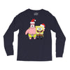spongebob squarepants and patrick christmas Long Sleeve Shirts