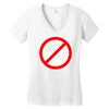 anti emo Women's V-Neck T-Shirt
