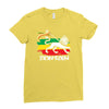 lion's den lion Ladies Fitted T-Shirt