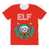 elf christmas All Over Women's T-shirt