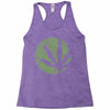 cannabis finger printing Racerback Tank