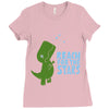 reach for the stars Ladies Fitted T-Shirt