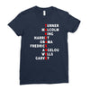 take a knee Ladies Fitted T-Shirt