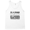 i'm a proud dad of a freaking awesome daughter Tank Top